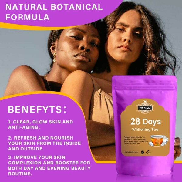 5D Gluta 28 Days Whitening Tea(28 bags) - Image 2