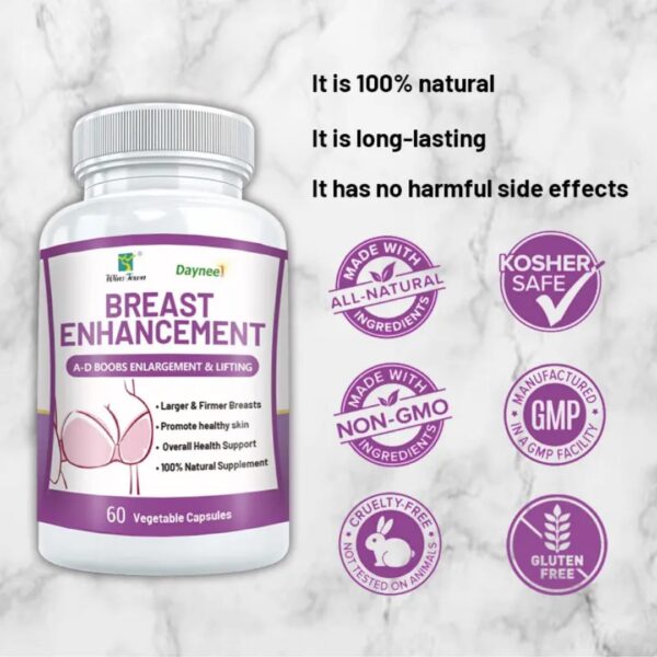 Daynee Breast Enhancement Firming Capsules 60counts - Image 5