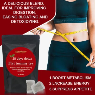 (New)Gluta Master 28 days detox Flat tummy tea