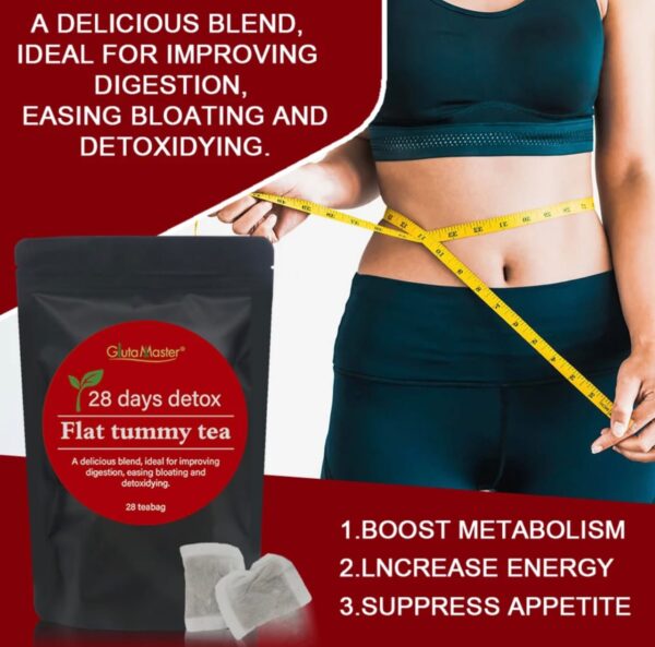 (New)Gluta Master 28 days detox Flat tummy tea