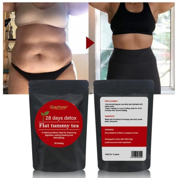 (New)Gluta Master 28 days detox Flat tummy tea - Image 2