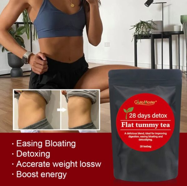 (New)Gluta Master 28 days detox Flat tummy tea - Image 4