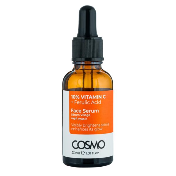 (Original)COSMO DESIGNS 10% VITAMIN C + FERULIC ACID SERUM - Image 3