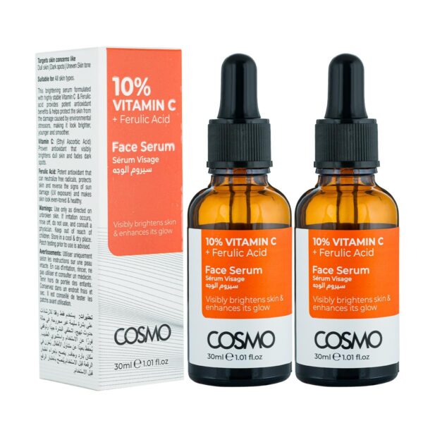 (Original)COSMO DESIGNS 10% VITAMIN C + FERULIC ACID SERUM - Image 7