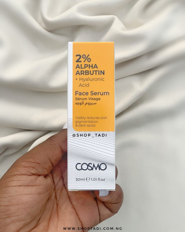 (Original)Cosmo 2% Alpha Arbutin + Hyaluronic Acid Serum 30ml - Image 5