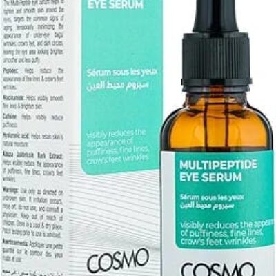 (Original)COSMO DESIGNS Multi-Peptide Eye Serum 30ml For Men & Women