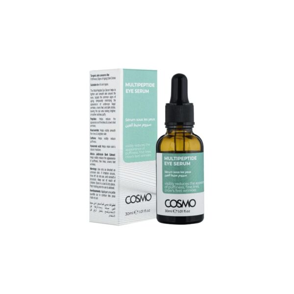 (Original)COSMO DESIGNS Multi-Peptide Eye Serum 30ml For Men & Women - Image 5