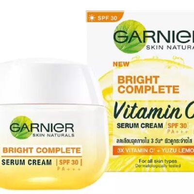 Garnier Skin Naturals Bright  Complete Vitamin C Serum Cream 50 ml.