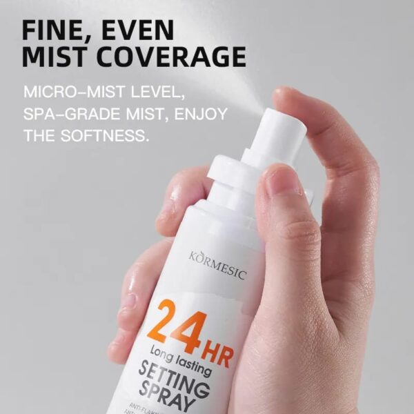 KORMESIC 24HR Long-lasting Make Up Setting Spray 100ml - Image 3