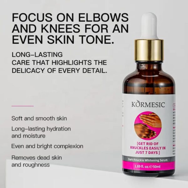 KORMESIC Dark Knuckle whitening Brightening Serum 50ml - Image 2