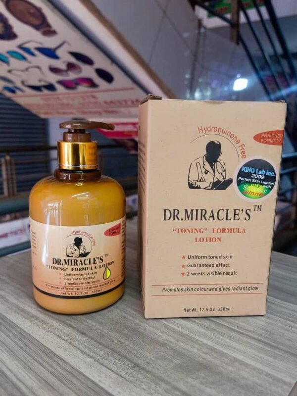 Dr Miracle's Toning Formula Lotion - 350ml - Image 3