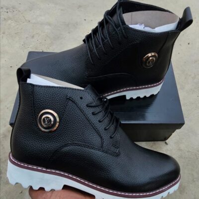 LV leather boots