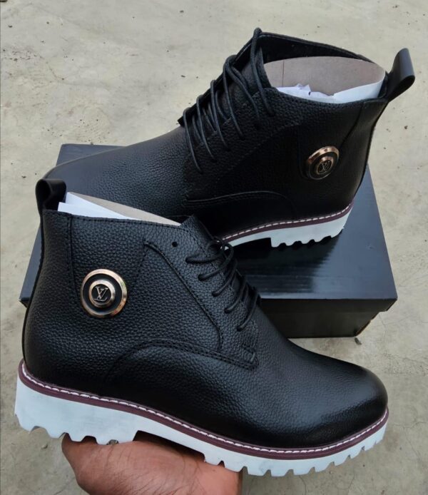 LV leather boots