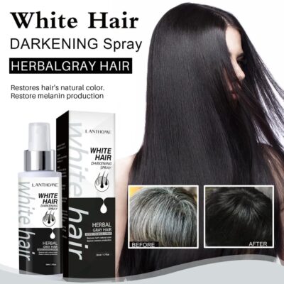 Lanthome White Hair Darkening Spray – 50 ML
