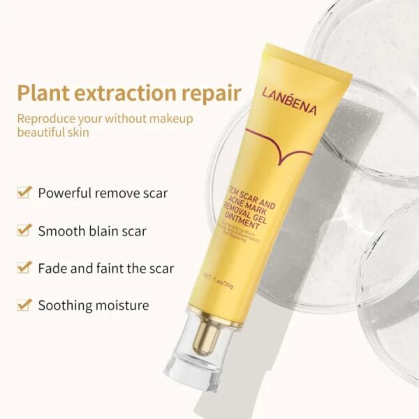 LANBENA Scar Removal and Stretch Marks Cream (Acne Scar Remover Set) - 3PCS - Image 6