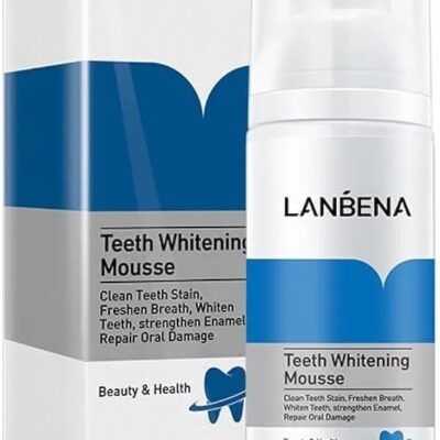 (Original)Lanbena Teeth Whitening Mousse Toothpaste