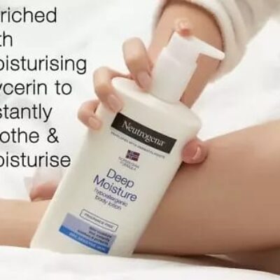 Neutrogena Deep Moisture Hypoallergenic Body Lotion – 400ml